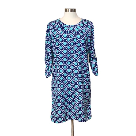 Just Bee Patterned Dress - Picture 1 of 16